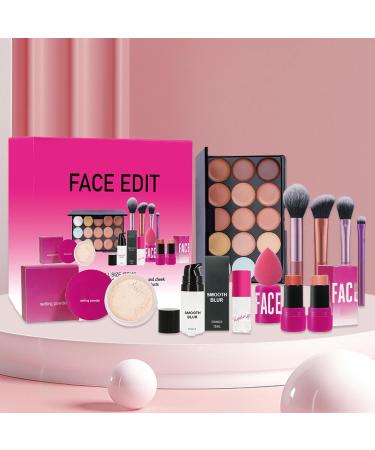 Face makeup face makeup for women makeup brushes eye shadow brush foundation longlasting loose powder complete makeup - Buy Online on GoSupps.com