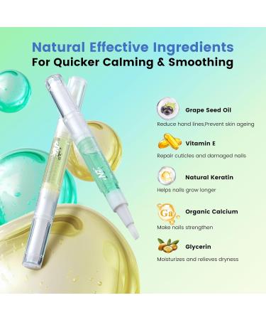 18 Pi ces Huile Cuticules Ongles Stylo: Stylos Huile a Cuticule Ongle pour R parer les Fissures et l'huile de Cuticule S che - Cuticle Oil Stylo Huile Cuticule Kit Soins pour Les Ongles - Buy Online on GoSupps.com