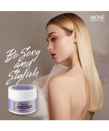 MON PROFESSIONAL Intense hydrating conditioning repair hair mask - Dry damaged hair - Bleached hair blonde hair platinum silver white hair - Keratin - 300 ml - Buy Online on GoSupps.com