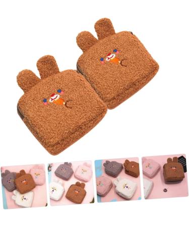 Solustre 10 Pcs Plush Wallet Set for Girls - Menstrual Performance Coin Bags & High Capacity Cosmetic Organizers - Buy Online on GoSupps.com