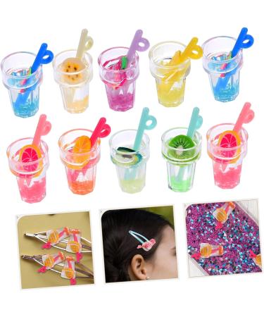 SEWOART 30pcs Luminous Fruit Cup Phone Case Micro Landscape Ornaments Diy Craft Decorations Drink Cup Shape Charm Phone Shell Drink Cup Ornaments Miniature Scattered Beads Resin re-usable - Buy Online on GoSupps.com