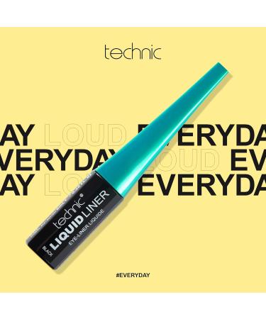 Technic Waterproof Liquid Liner - High Coverage, Water Resistant & Long Lasting Eyeliner - Buy Online on GoSupps.com