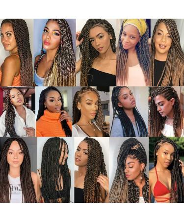 Premium Anti-Sensed Braiding Hair - 6 Packs 66cm Yaki Texture Crochet Extensions - Itch-Free Professional Quality Color 4# - Buy Online on GoSupps.com