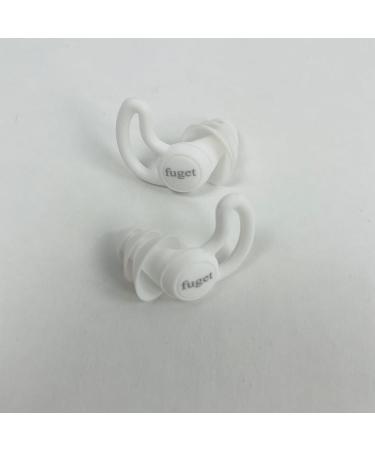 Silicone Noise Reduction Ear Plugs - Multi-Layer Sound Insulation Design - White | Best for Sleep Travel & Work - Buy Online on GoSupps.com