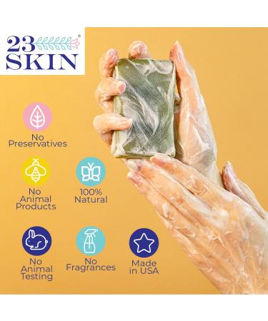 Exfoliating Seaweed Soap Bar | Natural Essential Oils & Organic Peppermint | Deep Cleansing Exfoliation for Men & Women - International Shipping Available - Buy Online on GoSupps.com