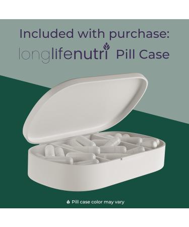 LongLifeNutri Mullein Leaf 1500mg 10:1 Extract - 200 Vegetarian Capsules from Organic Mullein Leaf Powder Herbal Supplement for Respiratory Care 2-Month Supply Non-GMO GMP Certified Made in USA - Buy Online on GoSupps.com