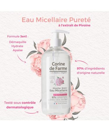 Agua Pura Micelar 500ml - Pure Cleansing Water for All Skin Types | Fast International Shipping - Buy Online on GoSupps.com