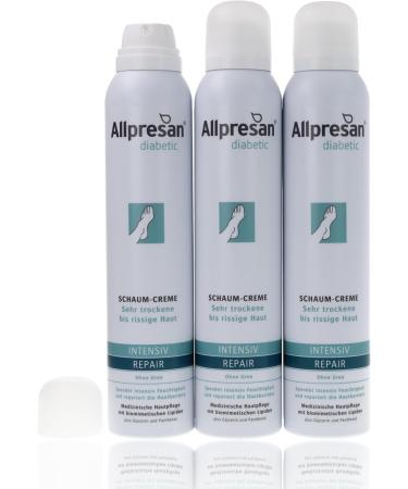  Allpresan Allpresan 3 x Diabetic Intensiv + Repair Urea Free Foaming Cream Diabetes Mellitus for Very Dry to Cracked Skin 200 ml - Buy Online on GoSupps.com