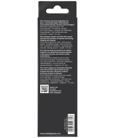 ZWILLING Ceramic Nail File - Double-Sided Premium Nail Care for Manicure & Pedicure | Global Shipping Available - 2021 - Buy Online on GoSupps.com