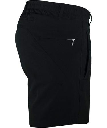 Meripex Men's Freeballer 6 Athletic Gym Shorts - Ideal for Running, Weightlifting & Yoga | Large, Jet Black - Buy Online on GoSupps.com