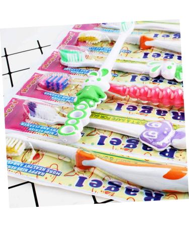Minkissy 36 Pcs Eco-Friendly Toothbrush Set - Easy Hold Mini Toothbrushes for Kids & Adults | Biodegradable Bristle Cleaning Brushes - Buy Online on GoSupps.com