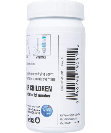 TETRA EasyStrips Ammonia Aquarium Test Strips - 100 Strips - Buy Online on GoSupps.com
