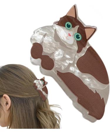 Nuyhadds Cat Clips for Hair Cat Hair Clip Small Funny Hair Clips Small Animal Hair Clip for Women and Girls Hair Clip for Kittens Hair Accessories Muppets - Buy Online on GoSupps.com