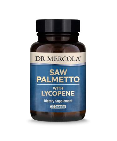 Dr. Mercola Saw Palmetto with Lycopene 30 Capsules