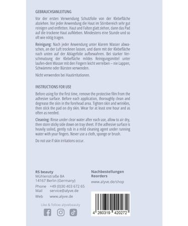 BeautyDiva SkinPad Forehead - Anti-Fold Pad for Wrinkle Reduction | Self-Adhering & Skin-Friendly Solution | Fast Results in 1 Hour - Buy Online on GoSupps.com