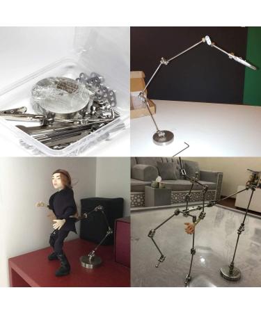 DIY Rig-100 Light Stainless Steel Armature Rigging System for Stop Motion Animation with 50g Payload - Buy Online on GoSupps.com