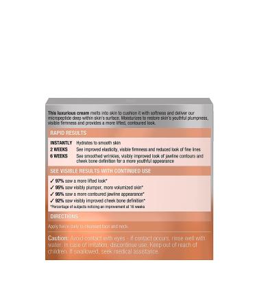 Neutrogena Peptide Contour Lift Cream 1.7 oz - Anti-Aging Facial Moisturizer - Buy Online on GoSupps.com