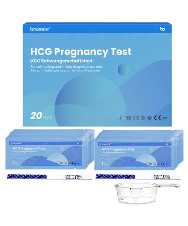 Pregnancy Tests Strips 20 Counts, Over 99% Accurate & Easy to Use