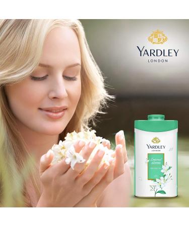 Yardley Jasmine Perfumed Talc 250g (8.80 oz) - Pack of 1 - Buy Online on GoSupps.com