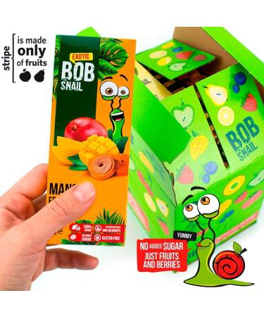 Healthy Fruit Snacks Variety Pack - 20 Individual Packs of Gluten-Free Vegan Fruit Bars with Natural Flavors for Kids and Adults - No Sugar Added - Buy Online on GoSupps.com