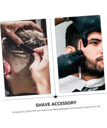 DOITOOL 3 Pieces Razor Storage Protective Box for Men - PU Material Durable & Stylish Organization Solution - Buy Online on GoSupps.com