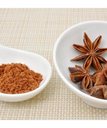  Tazarin LTD 500g Star Anise Powder - Star Anise Powder - Ground Beanie - Intense Flavour & Taste - Infusion Tea & Home Recipes - First Choice Selection - Illicium Verum - Zip Bag - TazainLTD - Buy Online on GoSupps.com