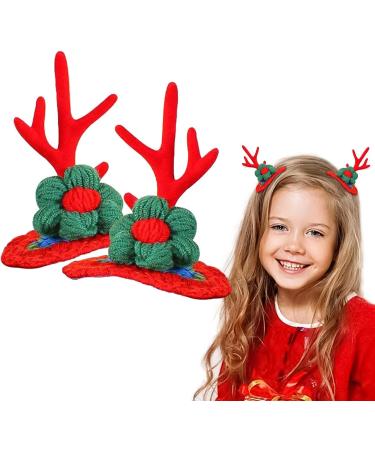 Deer Ear Hair Clips | Deer Antlers Hairpin Reindeer Elk Ear Hair Clip | Animal Hair Clips For Daily Braiding And - Buy Online on GoSupps.com