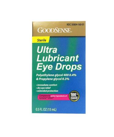 GoodSense Extended Protection Sterile Ultra Lubricant Eye Drops 0.5 Fl Oz