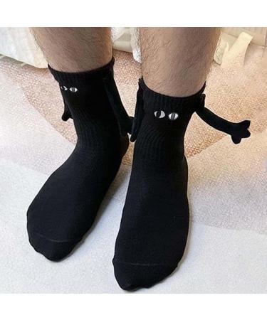 Puchan Magnetic Hand-Holding Couple Socks - Cute Funny Gift for Women and Men - Buy Online on GoSupps.com