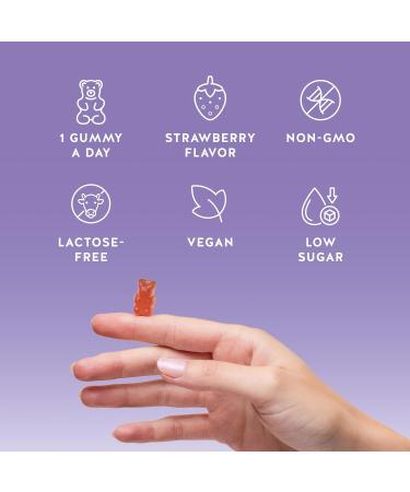 PMS Support Supplement for Women. Menstrual Relief Gummies to Target Hormonal Breakouts Bloating Period Cramps & Mood Swings. Vegan with Vitamin B6 & Lemon Balm 30 Gummies Strawberry 30 servings - Buy Online on GoSupps.com