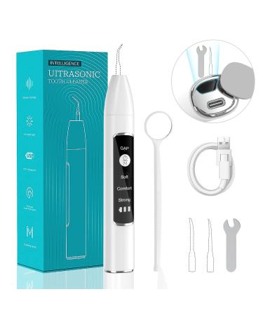 Tartar remover to the tooth cleaning set Professional for the care of tartar remove yourself at home tooth cleaning set There are 3 adjustable modes and 2 cleaning heads - white white - Buy Online on GoSupps.com