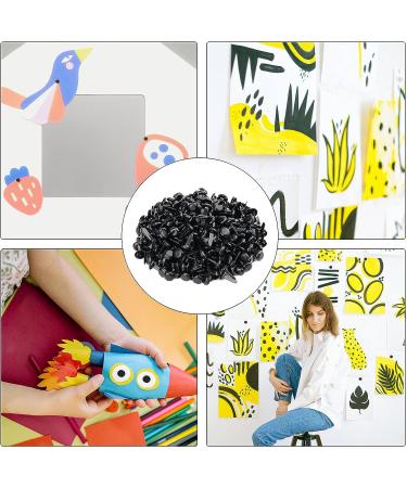 AIEX 600pcs Metal Paper Fasteners Round Brass Fasteners Split Pins for DIY Crafts Projects  Scrapbooking  Office  0.47x0.3inch (Black) - Buy Online on GoSupps.com