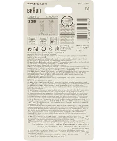 Buy Braun Series 3 Proskin 3020s Electric Razor & 32b Replacement Head - Rechargeable Compatible International Shipping Available - Buy Online on GoSupps.com