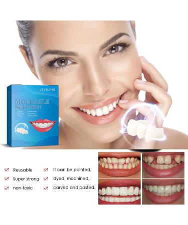 Formable False Teeth Kit | DIY Temporary Dentures for Missing Teeth & Broken Tooth Repair - Get Your Self-Confident Smile Back - Buy Online on GoSupps.com