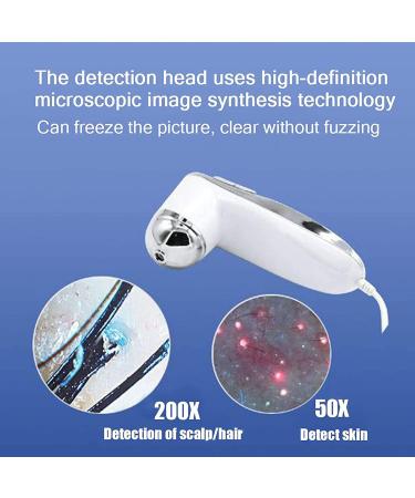 Skin Hair Scalp Detector 11 Inch HD LCD Multifunctional Hair Follicle Skin Analyser Machine Skin Health Detection Machine Hair Follicle Facial Skin Oil Moisture Tester - Buy Online on GoSupps.com