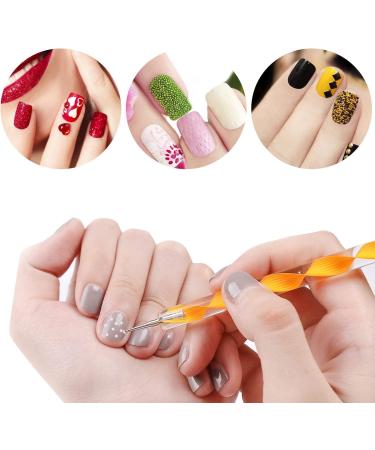 20 Piece Mandala Dotting Tools Set for Nail Art - Dot Painting Stylus and Embossing Pattern Tracing Kit - Buy Online on GoSupps.com