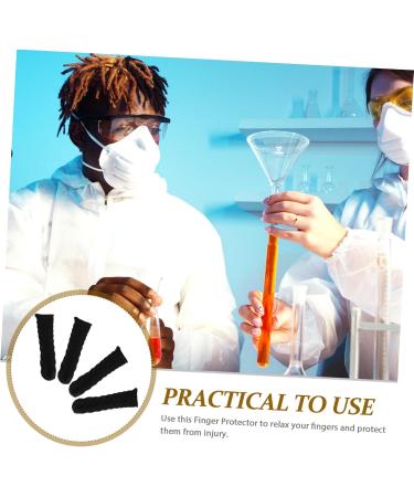 DOITOOL 100pcs Finger Cots - White Nitrile Finger Covers for Protection | Portable Joint Sleeves - Ideal for Household Use - Buy Online on GoSupps.com
