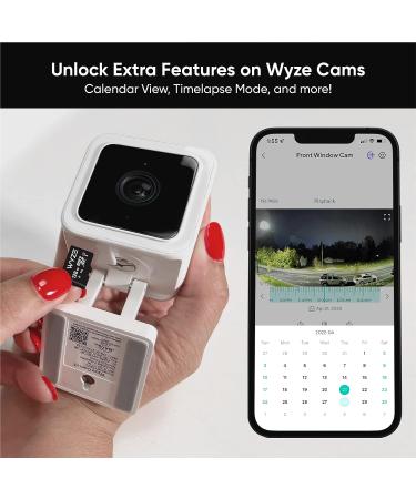 Wyze 128GB MicroSDXC Card Class 10 - Expandable Storage, Black - Buy Online on GoSupps.com