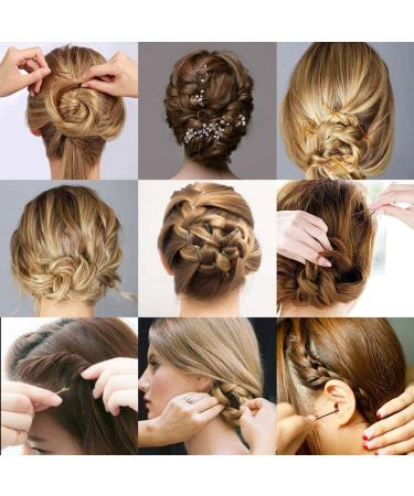 Jaciya 300 Pack U Shape Hair Pins for Women Girls - Wedding Bridal Bobby Pins - Hair Accessories for Thick Hair - Silver - Buy Online on GoSupps.com