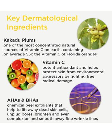 Buy DERMAdoctor Kakadu C Intensive Vitamin C Peel Pad - 30 Count | Brightening Exfoliating Pads for Radiant Skin | International Shipping Available - Buy Online on GoSupps.com