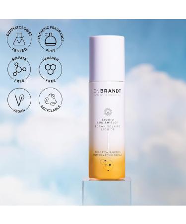 Dr. Brandt Skincare BTW Liquid sun shield 1.7 fl. oz. / 50 ml 1.7 Fl Oz (Pack of 1) - Buy Online on GoSupps.com