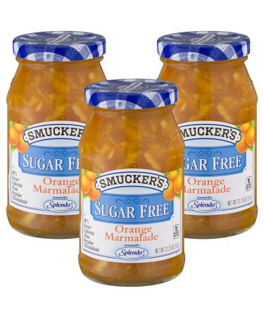 Smucker's Sugar Free Orange Marmalade 12.75oz Jar (Pack of 3)