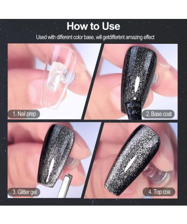 Buy Cat Eye Magnet for Nails - 4Pcs Mini Nail Polish Magnet Pens | DIY 3D Magnetic Nail Art Tool Set for Home Salon - Buy Online on GoSupps.com