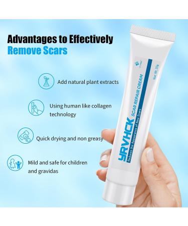 New Year Promotion: Scar Cream for Face and Body Repair - Reduces Surgery and C-Section Scars - 0.7 oz - Buy Online on GoSupps.com