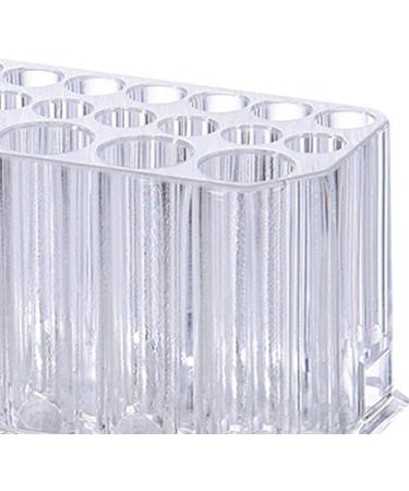Topyond Clear Makeup Brush Holder Organizer 26 Slots Transparent Lip Liner Organizer Eyeliner Holder Organizer Eyebrow Pencil Organizer for Vanity Bathroom - Buy Online on GoSupps.com