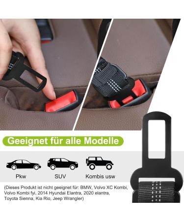 Premium Dog Seat Belt Set - Adjustable Car Safety Harness for Small & Large Dogs | 2-Piece Taval Stroke Belt for Back Seat Isofix - Buy Online on GoSupps.com