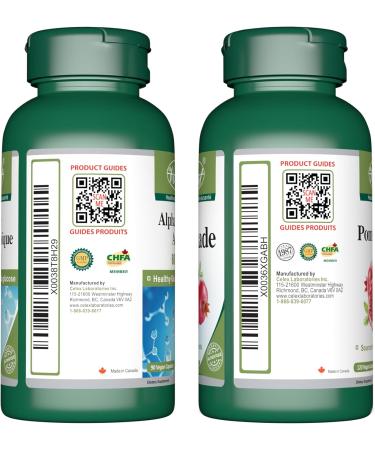 VORST Alpha Lipoic Acid 600mg 90 Vegan Capsules & Pomegranate Extract 120 Vegan Capsules (Combo Bundle 2 Bottles) - Buy Online on GoSupps.com