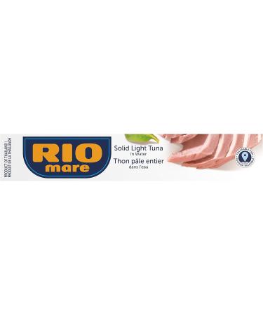 Rio Mare - Solid Light Tuna in Water - Canned Tuna in Water High in Protein Ready to Eat Snack - 80g (3 Cans) 240 g (Pack of 1) - Buy Online on GoSupps.com