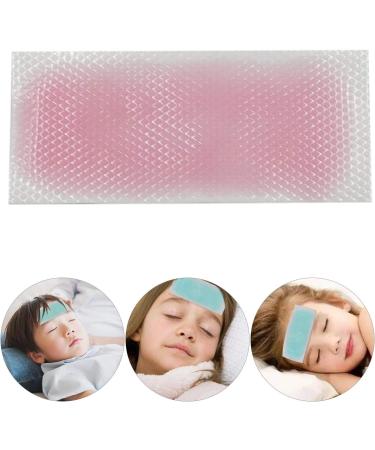 20 Sheets Fever Cooling Gel Patches | Cooling Forehead Strips for Dogs, Kids & Adults - Relieves Headache, Toothache, Drowsiness & Fatigue - Sunstroke Relief - Strawberry Color - Buy Online on GoSupps.com