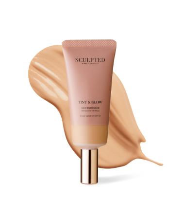 Tint & Glow Hydrating Moisturising Skin Enhancer from Sculpted by Aimee 45ml Cruelty-Free Moisturising & Tinted Skin Booster with SPF 30 and Blue Light Protection 45 g (Pack of 1) TG3.0 Light - Buy Online on GoSupps.com